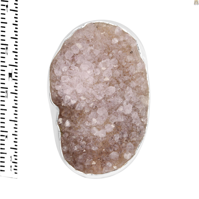 Natural Druzy Adjustable Ring-ADJ-R DRZ-2-10