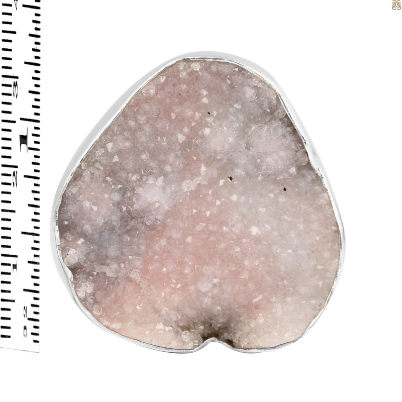 Natural Druzy Adjustable Ring-ADJ-R DRZ-2-11