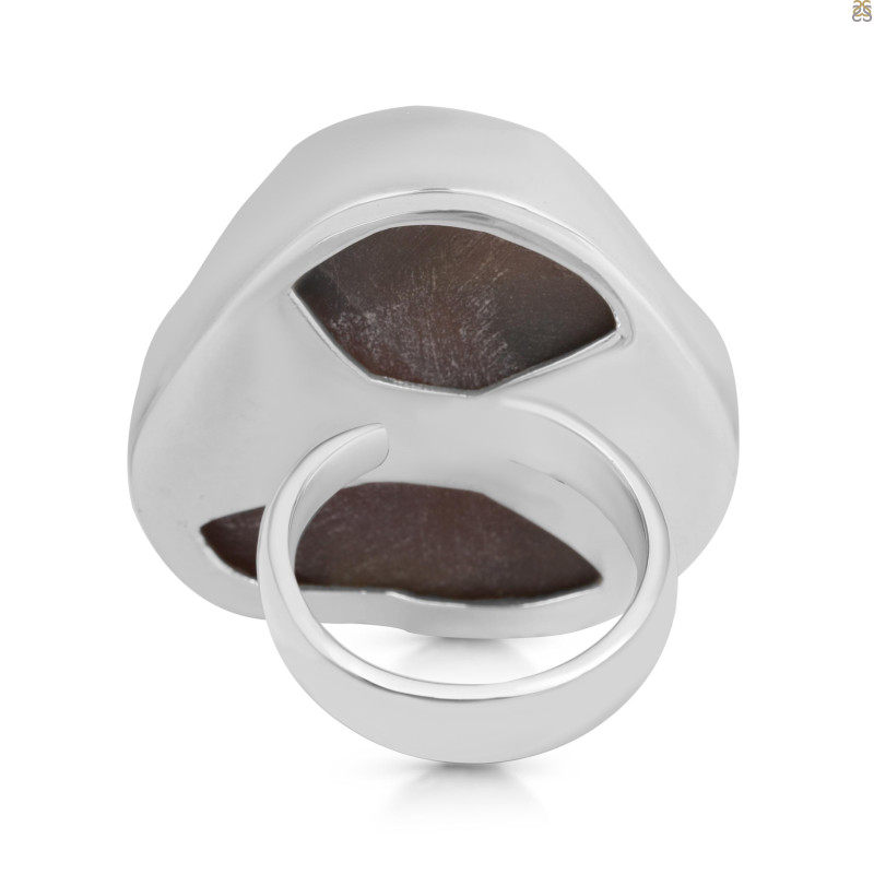 Natural Druzy Adjustable Ring-ADJ-R DRZ-2-11