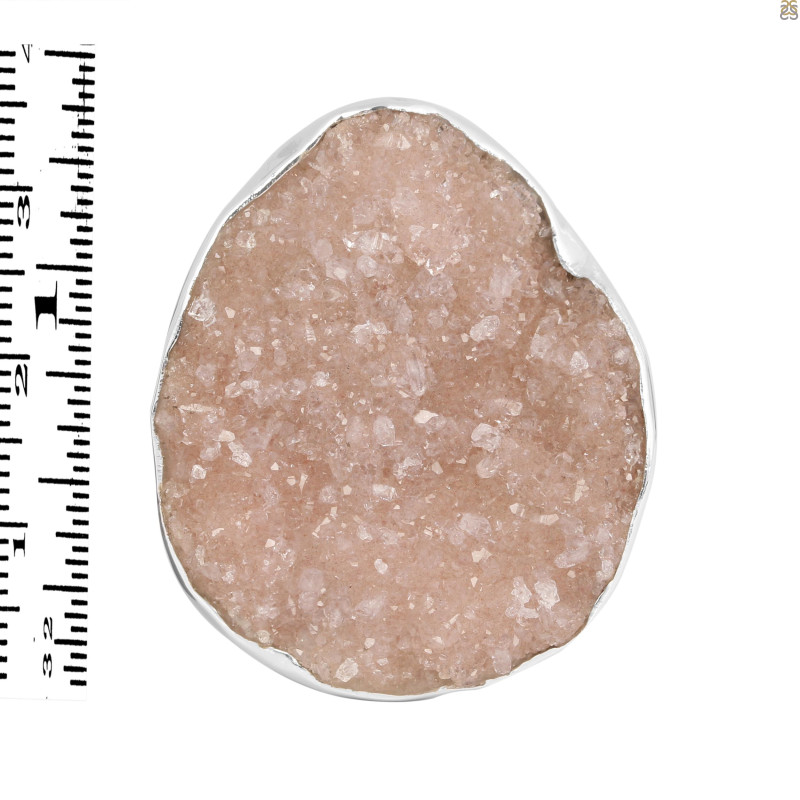 Natural Druzy Adjustable Ring-ADJ-R DRZ-2-12