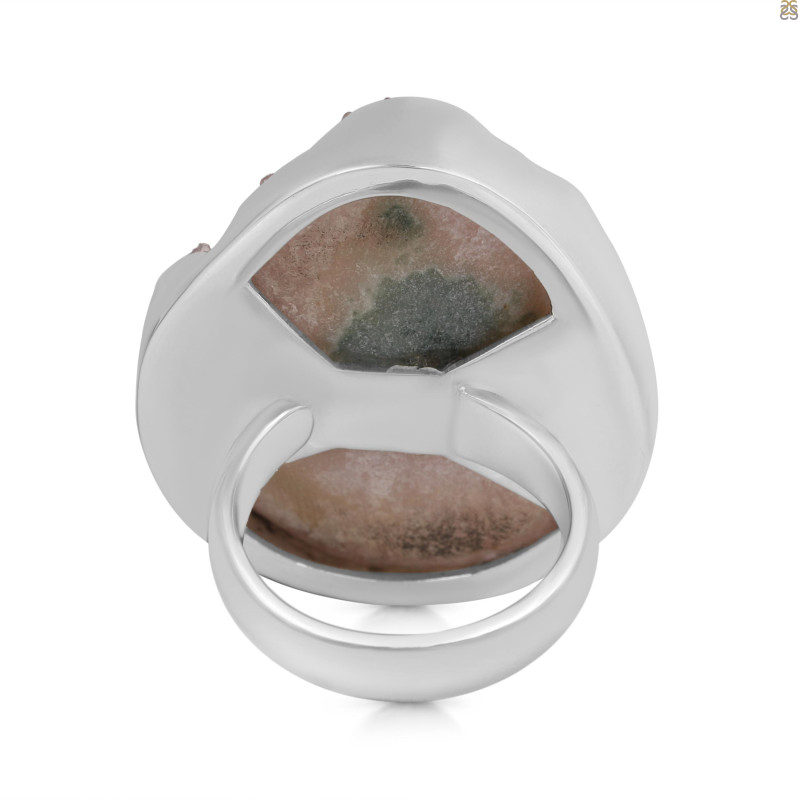 Natural Druzy Adjustable Ring-ADJ-R DRZ-2-12