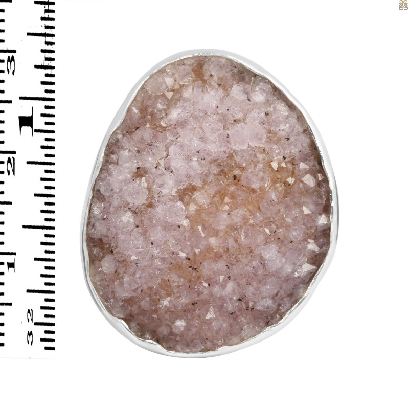 Natural Druzy Adjustable Ring-ADJ-R DRZ-2-15