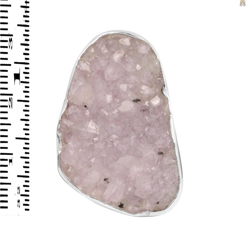 Natural Druzy Adjustable Ring-ADJ-R DRZ-2-17