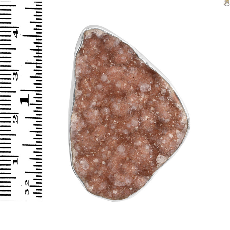 Natural Druzy Adjustable Ring-ADJ-R DRZ-2-18