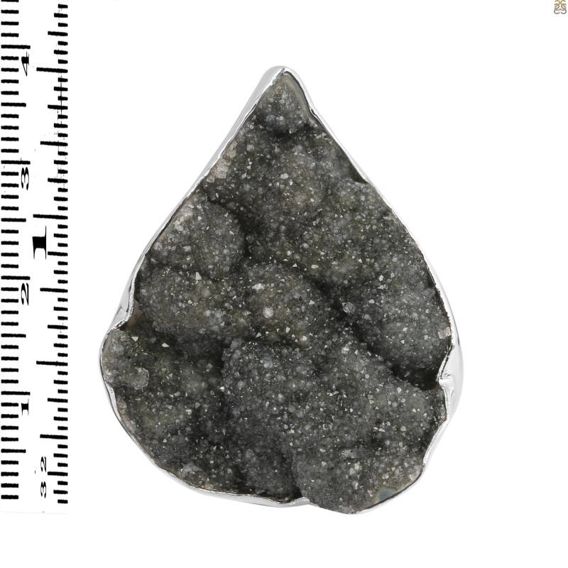 Natural Druzy Adjustable Ring-ADJ-R DRZ-2-19