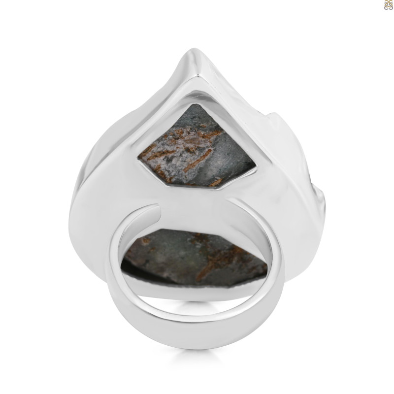 Natural Druzy Adjustable Ring-ADJ-R DRZ-2-19