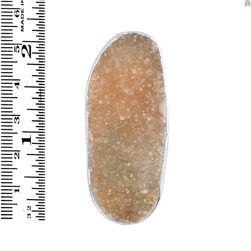 Natural Druzy Adjustable Ring-ADJ-R DRZ-2-20