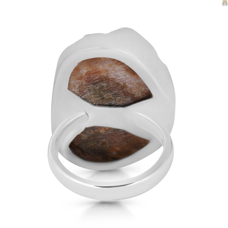 Natural Druzy Adjustable Ring-ADJ-R DRZ-2-22