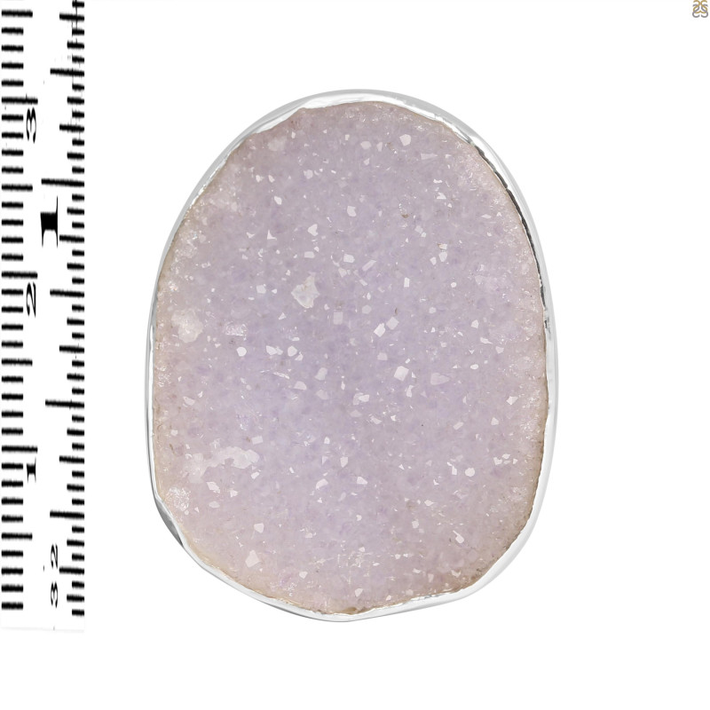 Natural Druzy Adjustable Ring-ADJ-R DRZ-2-4