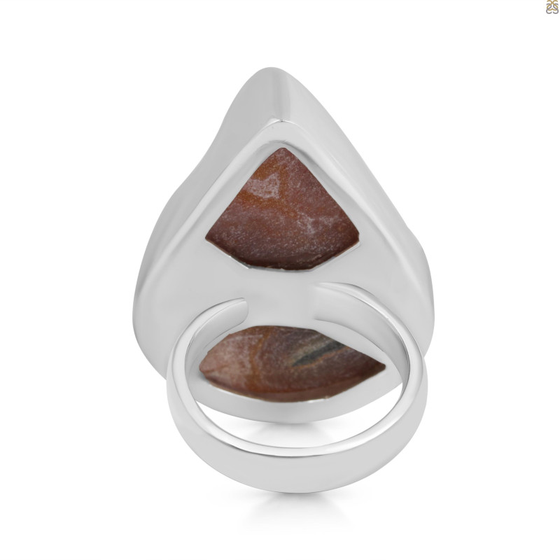 Natural Druzy Adjustable Ring-ADJ-R DRZ-2-41