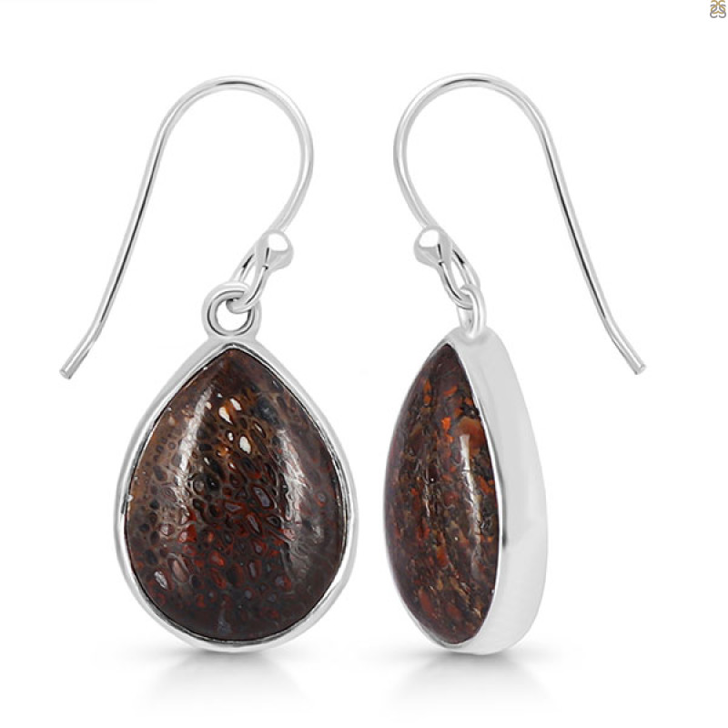 Dinosaur Bone Earring-E DSB-3-19