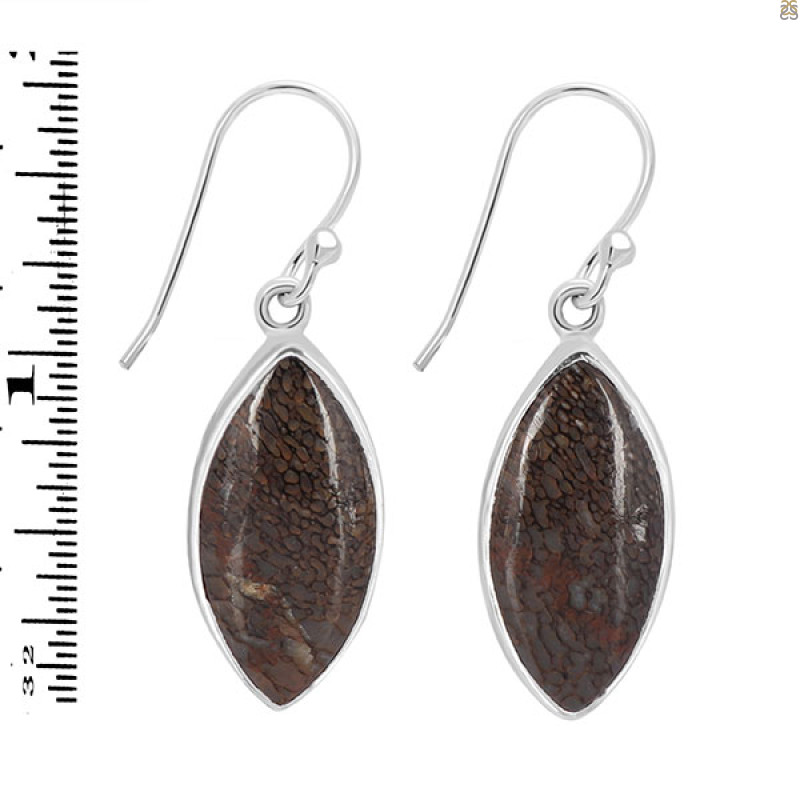 Dinosaur Bone Earring-E DSB-3-21