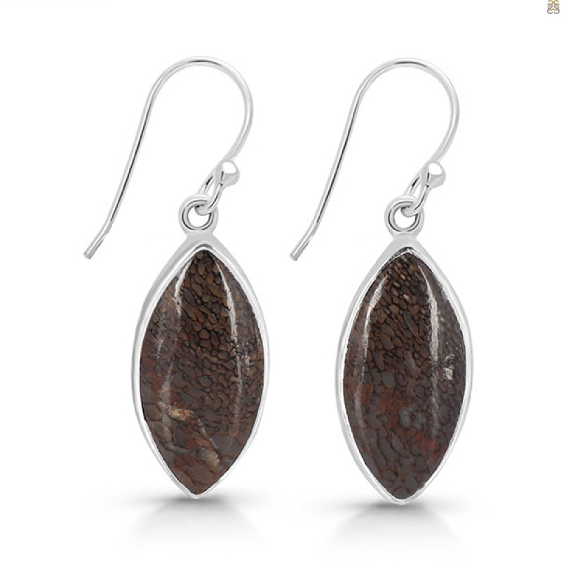 Dinosaur Bone Earring-E DSB-3-21