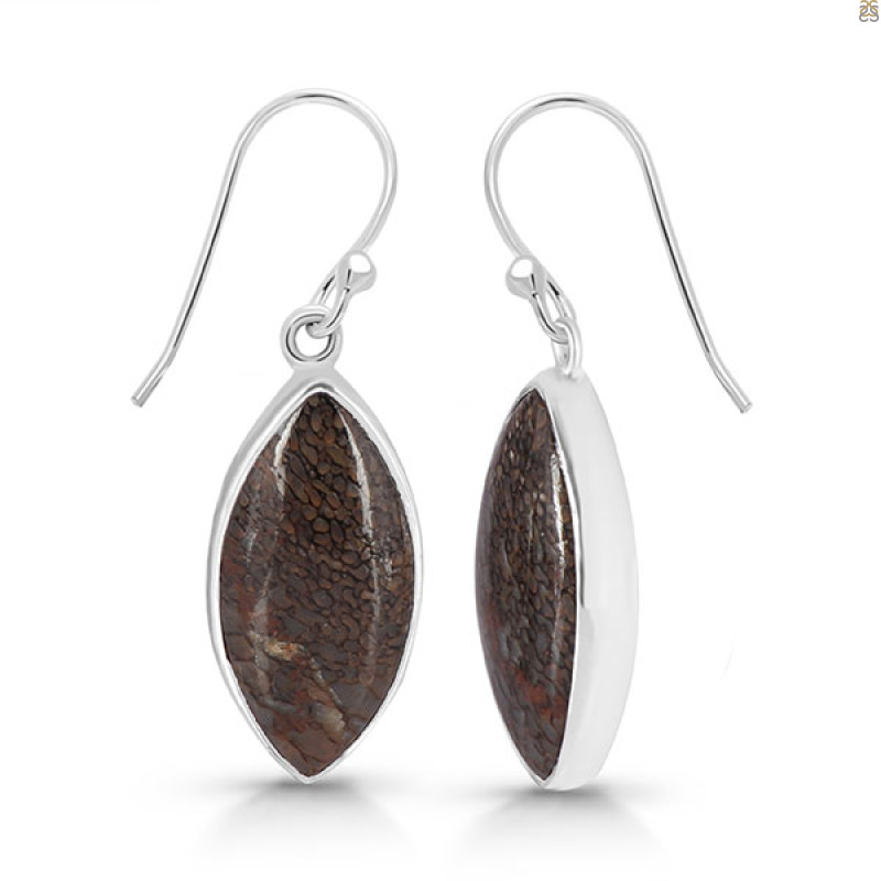 Dinosaur Bone Earring-E DSB-3-21