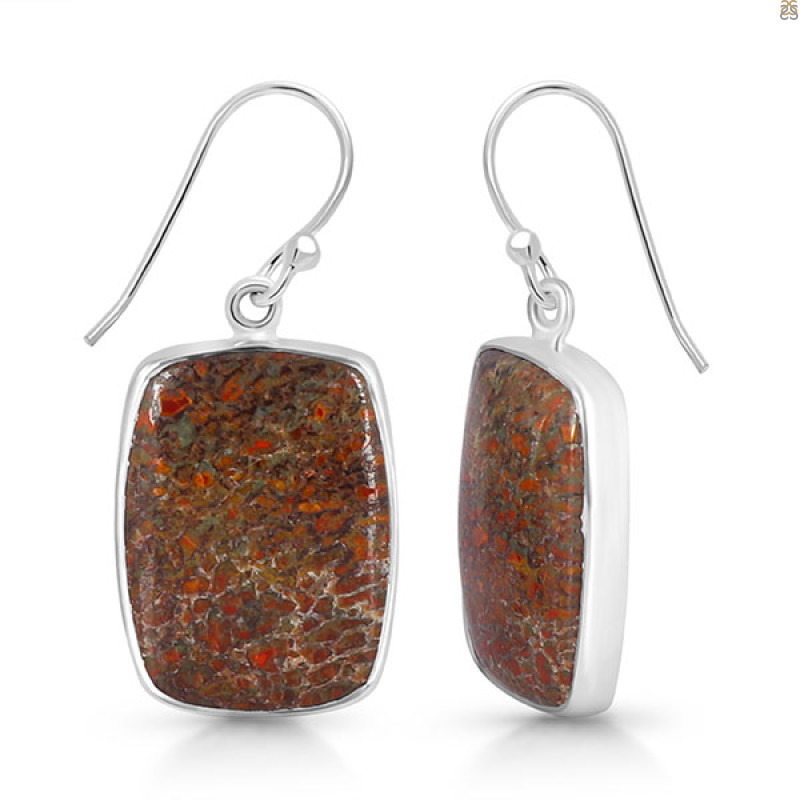 Dinosaur Bone Earring-E DSB-3-26