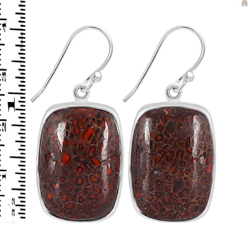 Dinosaur Bone Earring-E DSB-3-35