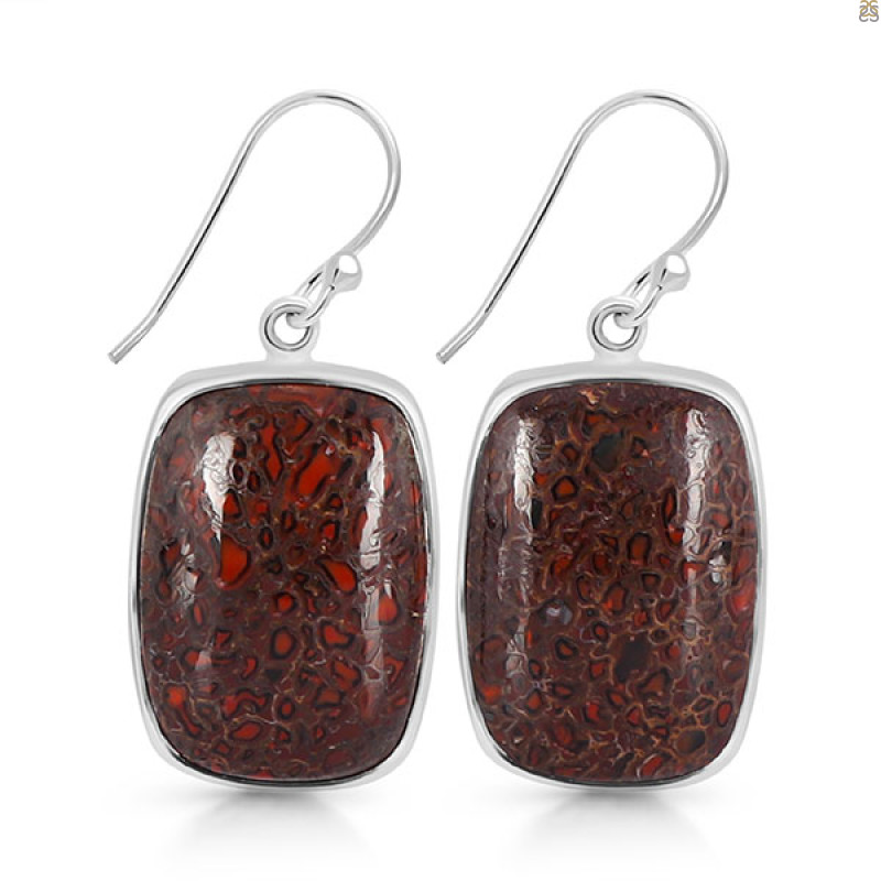 Dinosaur Bone Earring-E DSB-3-35
