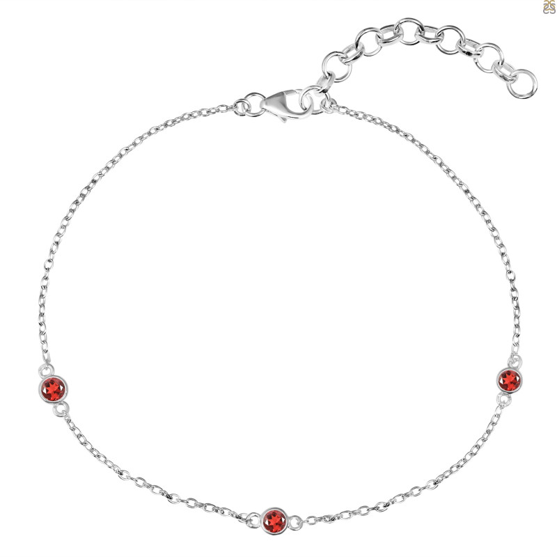 Garnet Bracelet GAR-RDAL-13