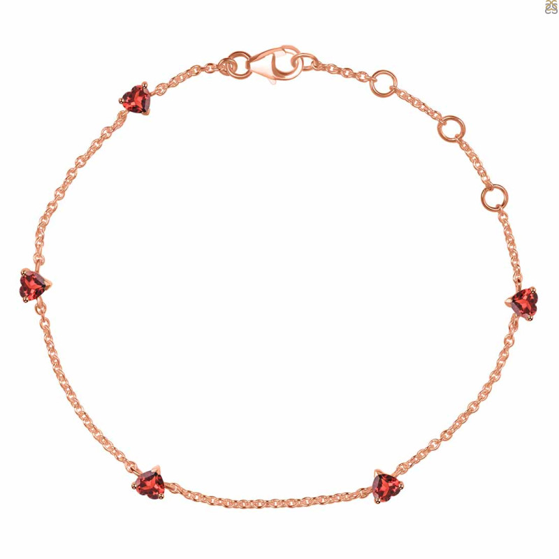 Garnet Bracelet GAR-RDB-169.