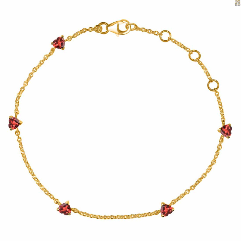 Garnet Bracelet GAR-RDB-169.