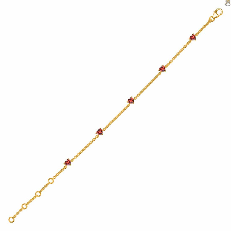 Garnet Bracelet GAR-RDB-169.