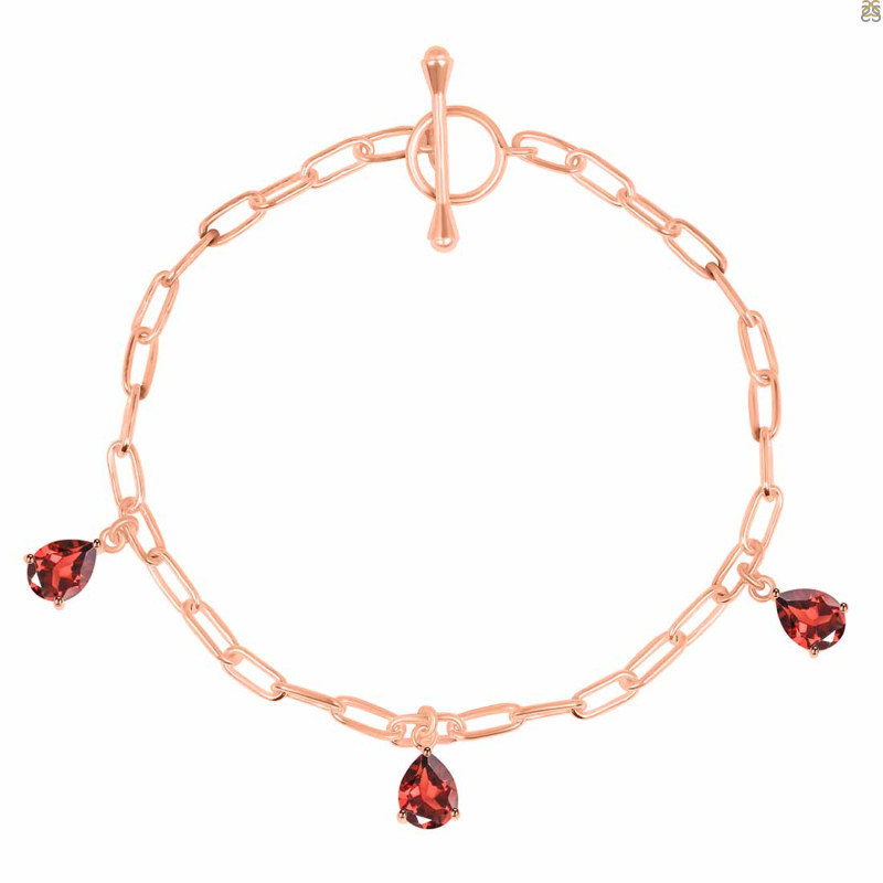 Garnet Bracelet GAR-RDB-171.