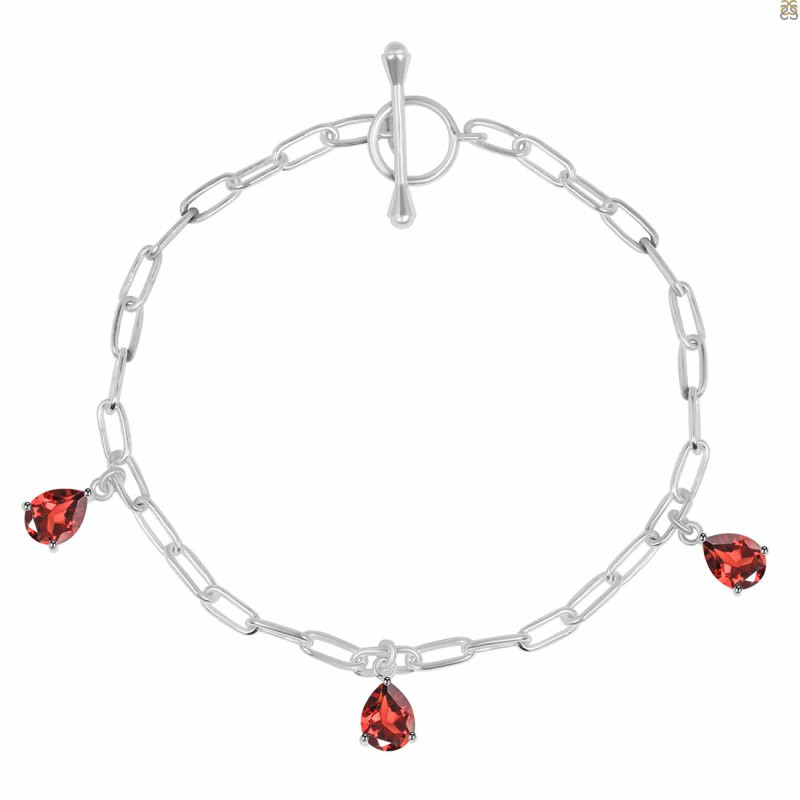 Garnet Bracelet GAR-RDB-171.