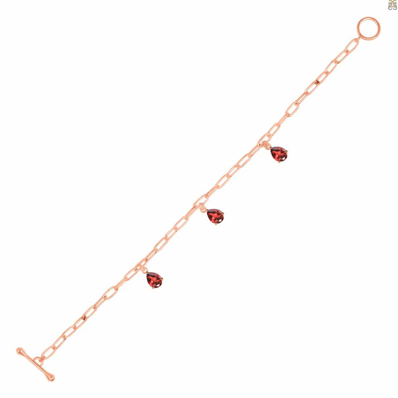 Garnet Bracelet GAR-RDB-171.