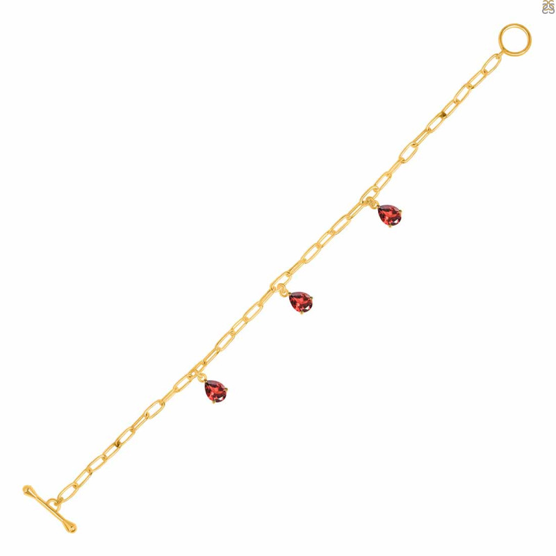 Garnet Bracelet GAR-RDB-171.