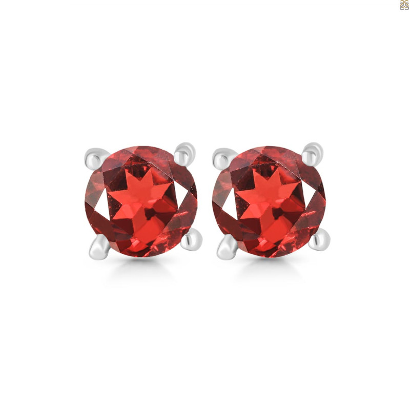 Garnet Stud Earring GAR-RDE-1023.