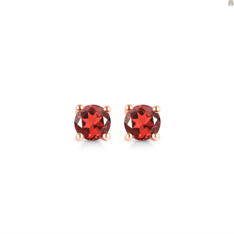 Garnet Stud Earring GAR-RDE-1321.