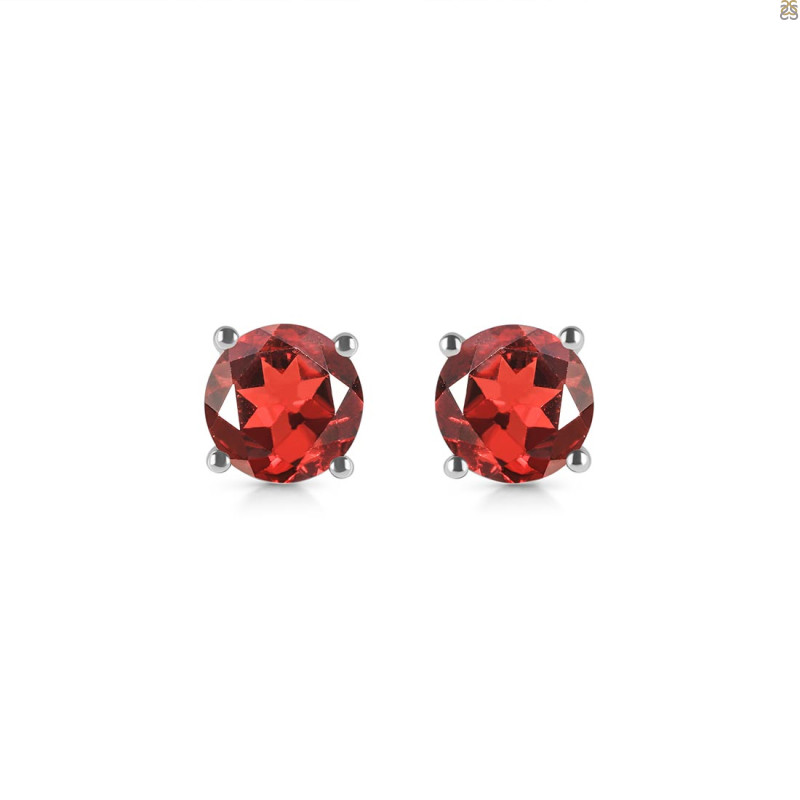 Garnet Stud Earring GAR-RDE-1353.