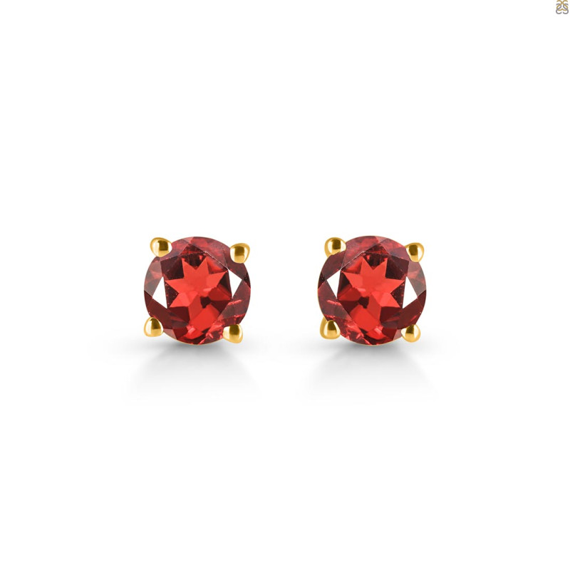 Garnet Stud Earring GAR-RDE-1435.