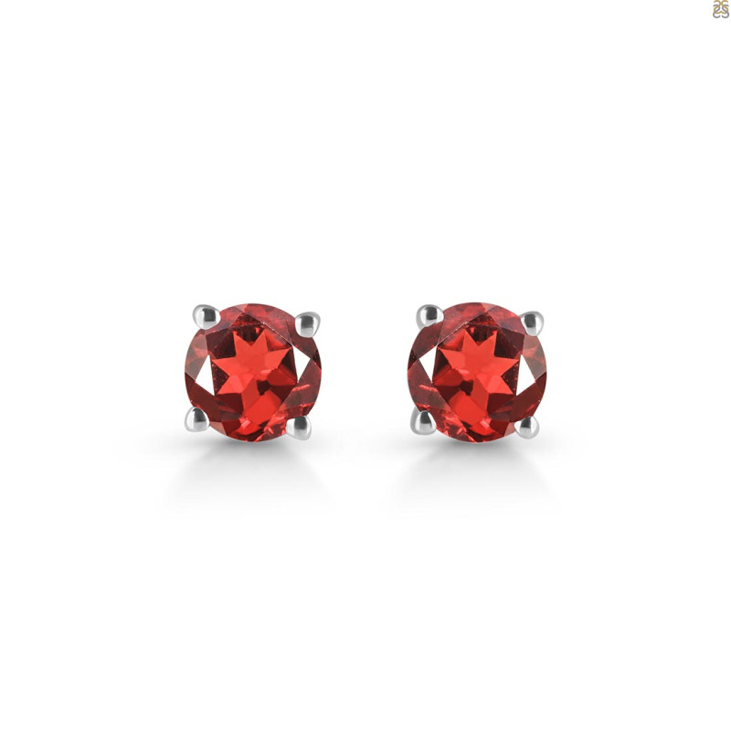 Garnet Stud Earring GAR-RDE-1435.