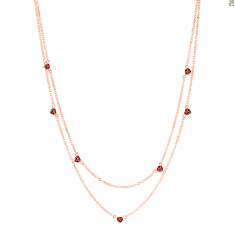 Garnet Necklace GAR-RDN-388.