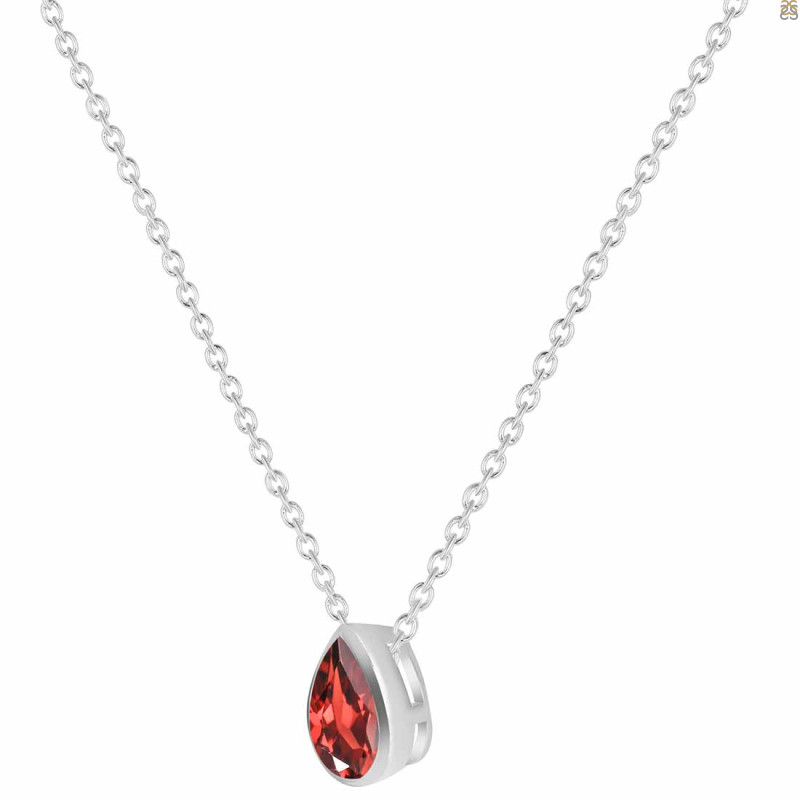 Garnet Necklace GAR-RDN-450.