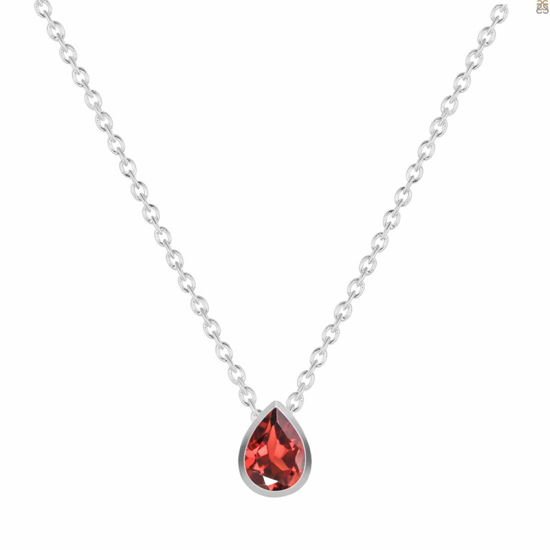 Garnet Necklace GAR-RDN-451.