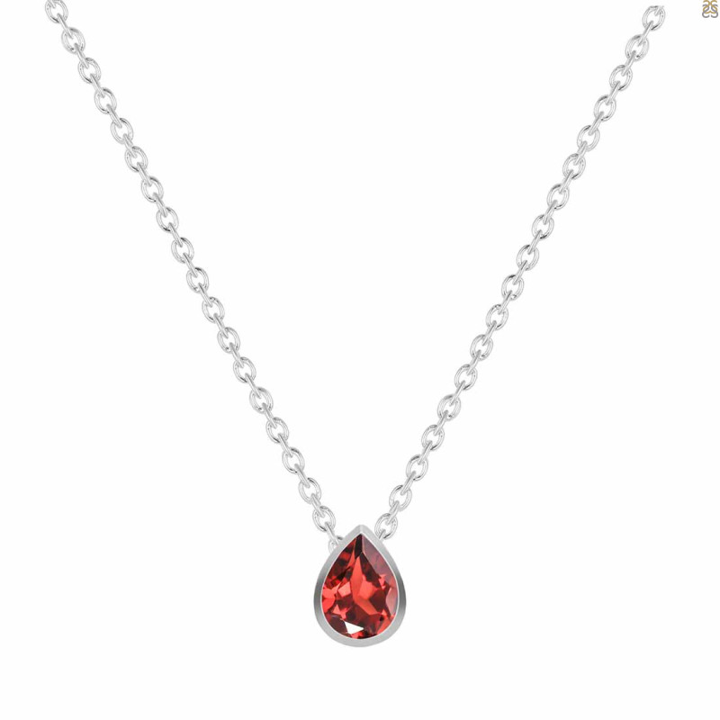Garnet Necklace GAR-RDN-452.