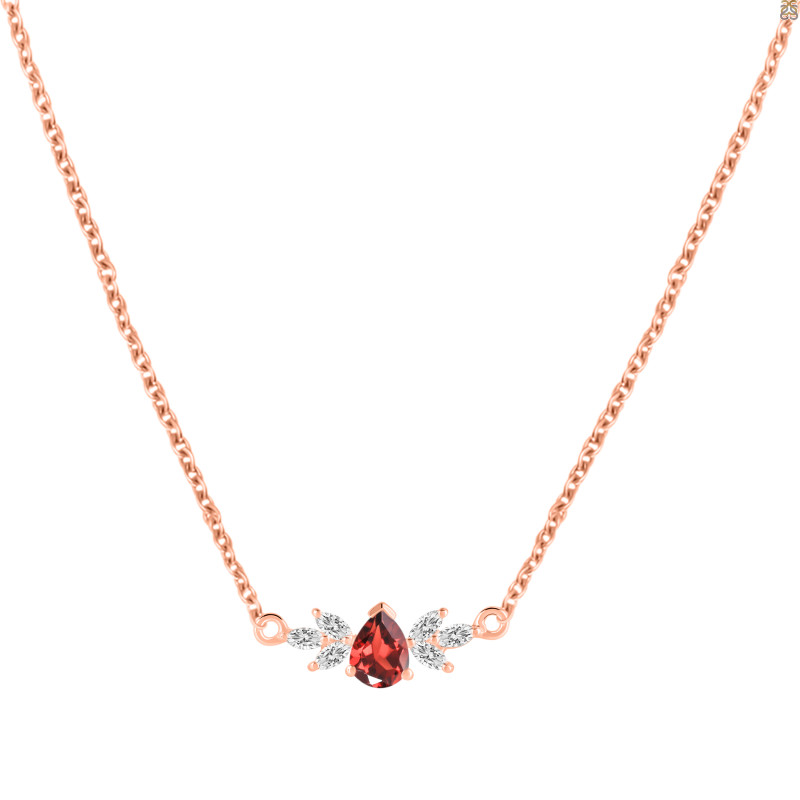 Garnet Necklaces GAR-RDN-471.