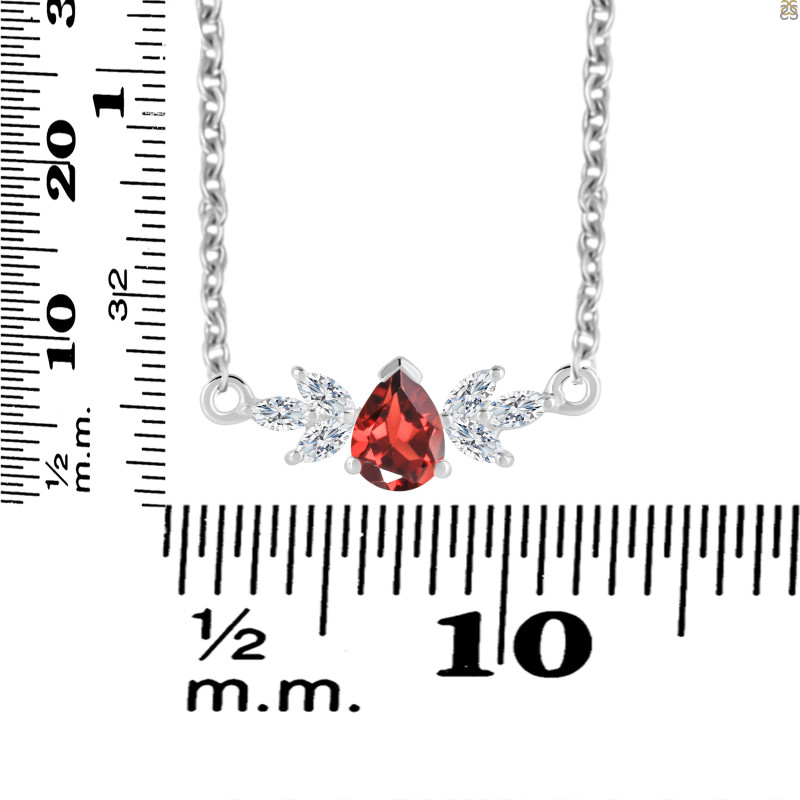 Garnet Necklaces GAR-RDN-471.
