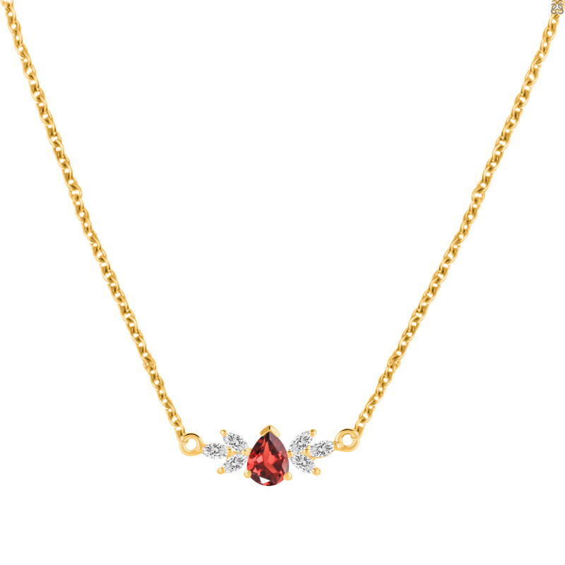 Garnet Necklaces GAR-RDN-471.
