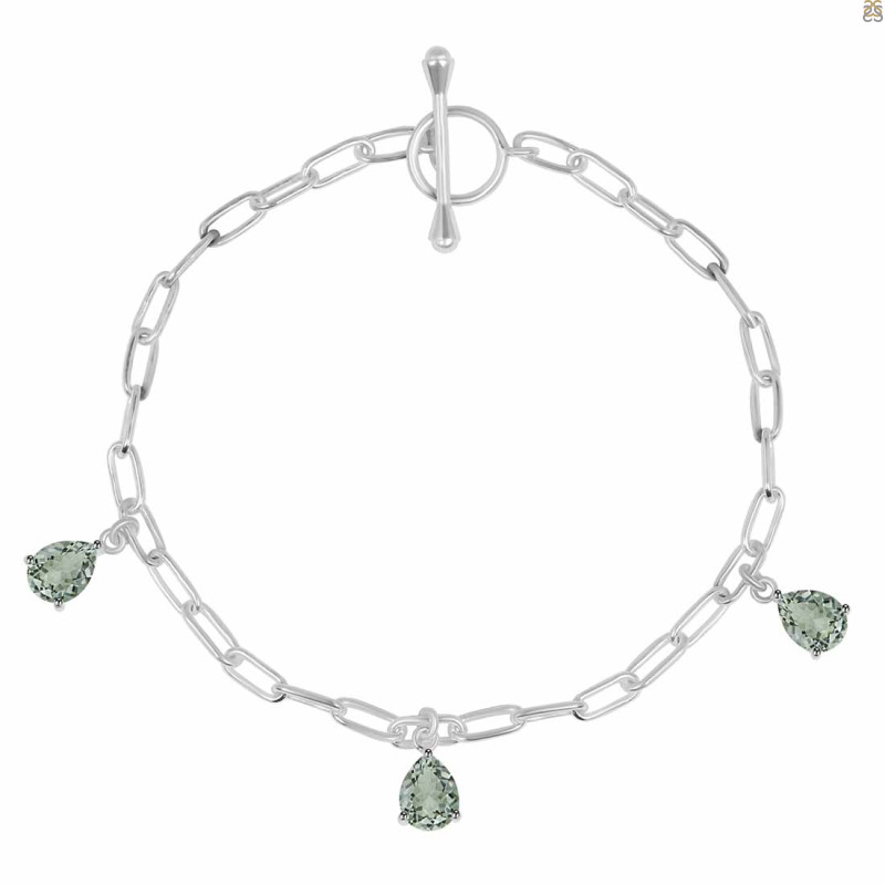 Green Amethyst Bracelet GRA-RDB-171.