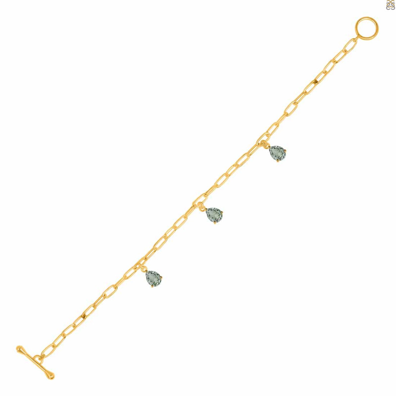 Green Amethyst Bracelet GRA-RDB-171.