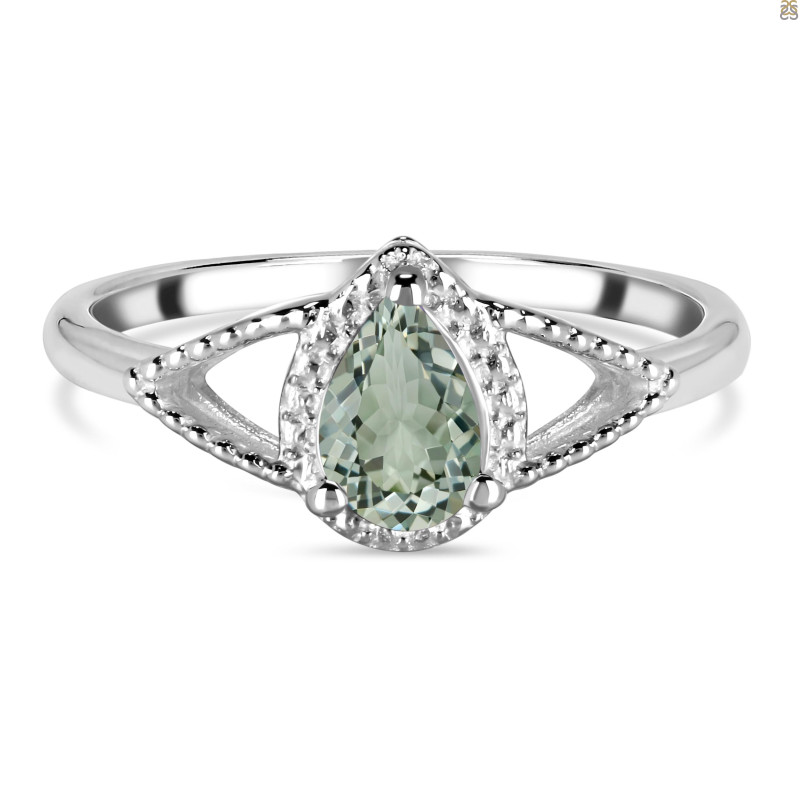 Green Amethyst Ring GRA-RDR-11.