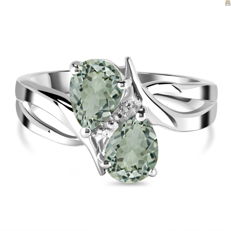 Green Amethyst Ring GRA-RDR-12.