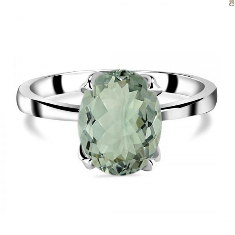 Green Amethyst Ring GRA-RDR-2091.
