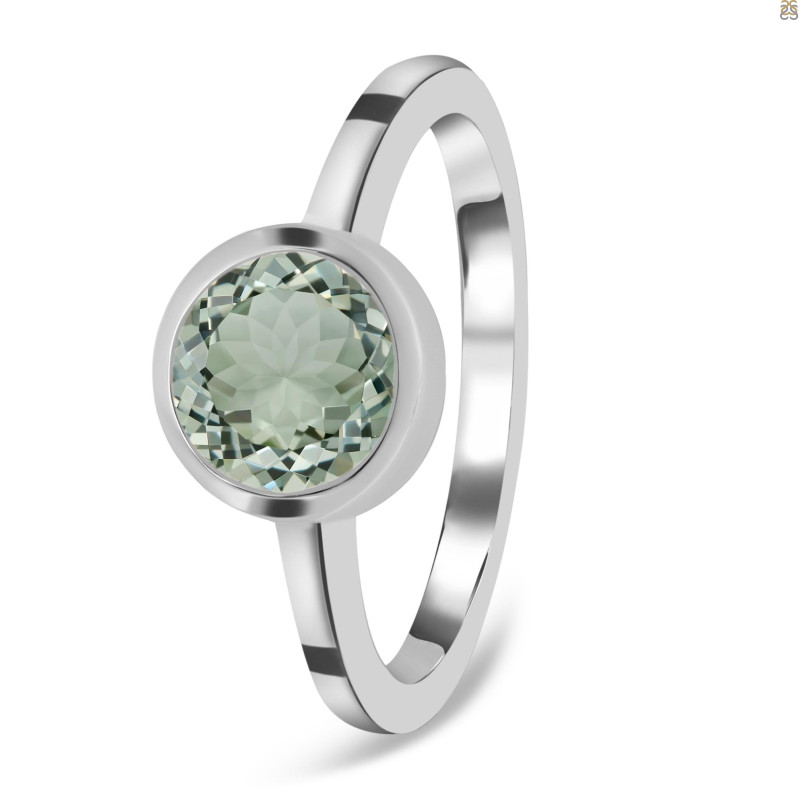 Green Amethyst Ring GRA-RDR-2136.