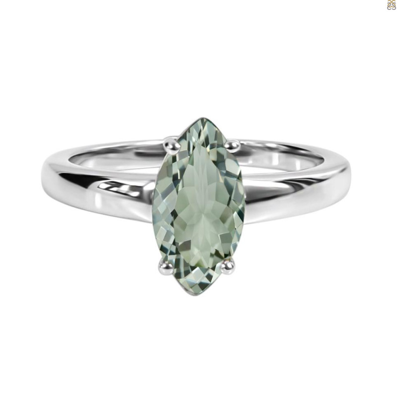 Green Amethyst Ring GRA-RDR-2354.