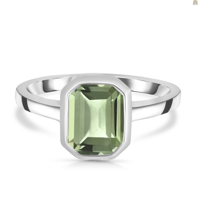 Green Amethyst Ring GRA-RDR-2765.