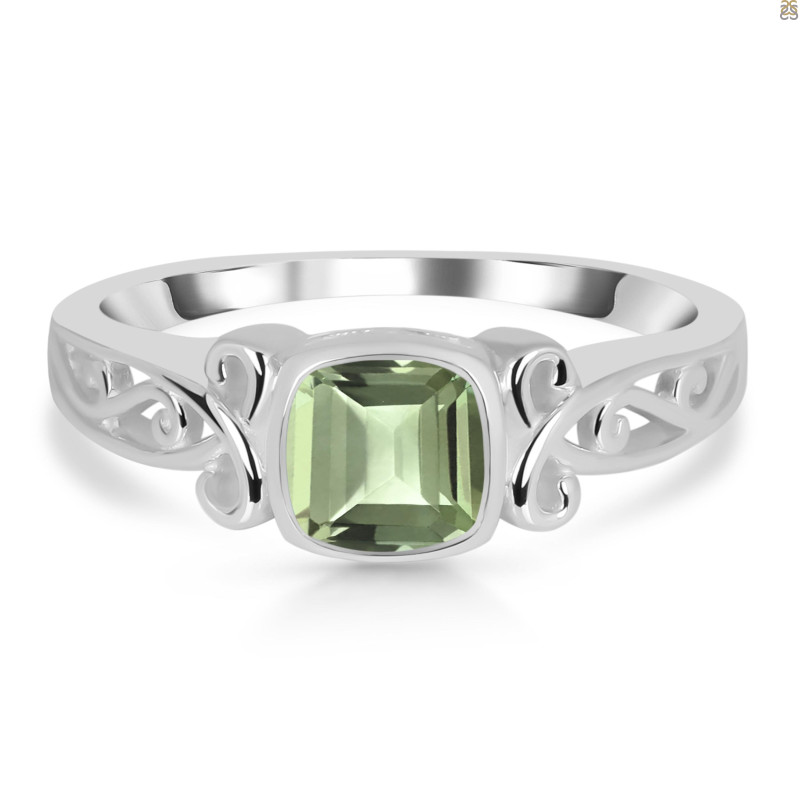 Green Amethyst Ring GRA-RDR-2840.
